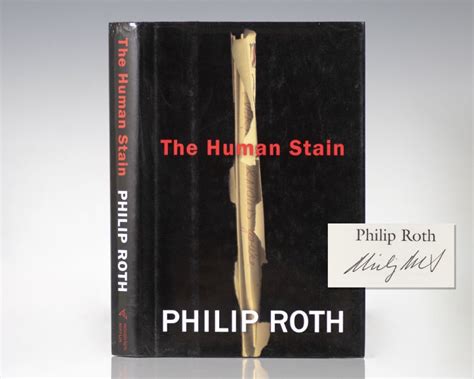 The Human Stain Philip Roth First Edition Signed John Barth