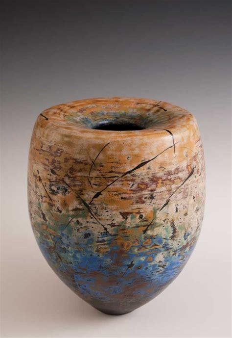 Sculptural ceramics, hand built organically-themed works that engage a sense of rhythm, flow ...