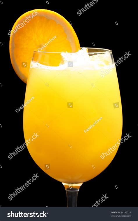 Fresh Orange Juice With Garnish Stock Photo 36196228 : Shutterstock