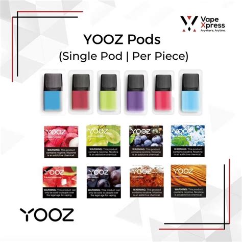 YOOZ Single Pod (Per Piece) Authentic Yooz Vape Pods Yooz Pods | Lazada PH