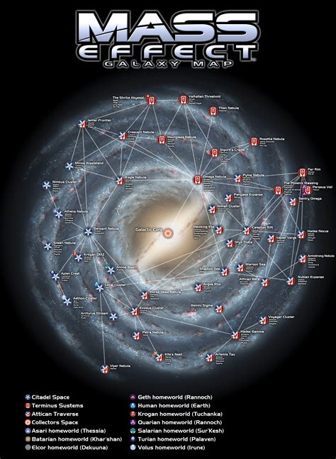 Mass Effect Galaxy Map by Engorn on DeviantArt