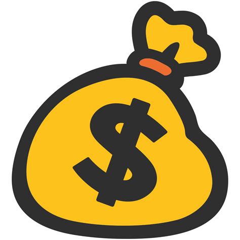 Money Bag Emoji transparent PNG - StickPNG