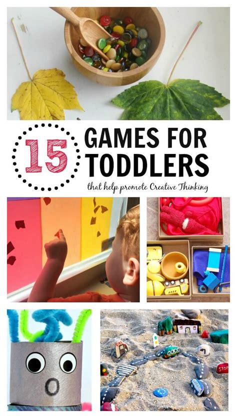 15 Games for Toddlers that Encourage Creative Thinking