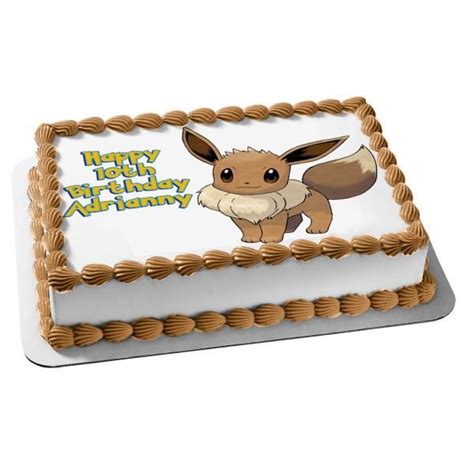 Pokemon Eevee, Pokemon Cakes, Birthday Parties, Birthday Cake, Birthday ...