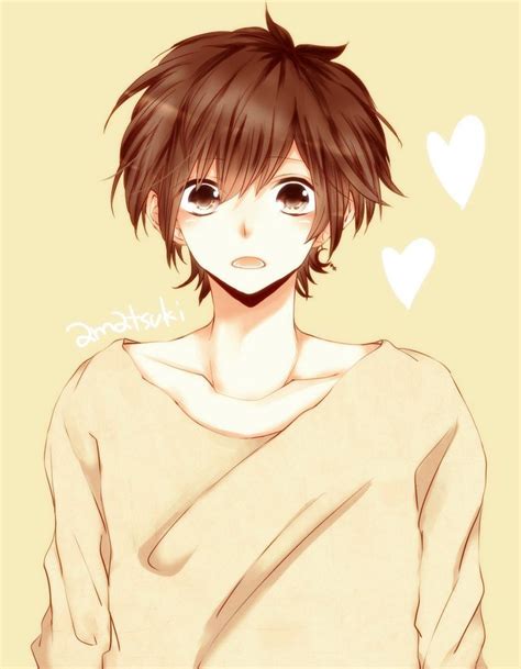 Dark Brown Hair Brown Eyes Male Anime - Pin on cute anime boy neko ears | Anime Blood