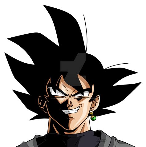 Goku Black Face with Black Shades by AashanAnimeArt on DeviantArt