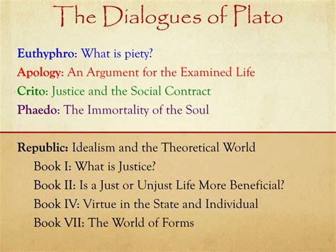 PPT - The Dialogues of Plato PowerPoint Presentation, free download ...