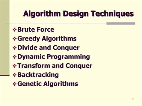 PPT - Chapter 10: Algorithm Design Techniques PowerPoint Presentation - ID:1250311