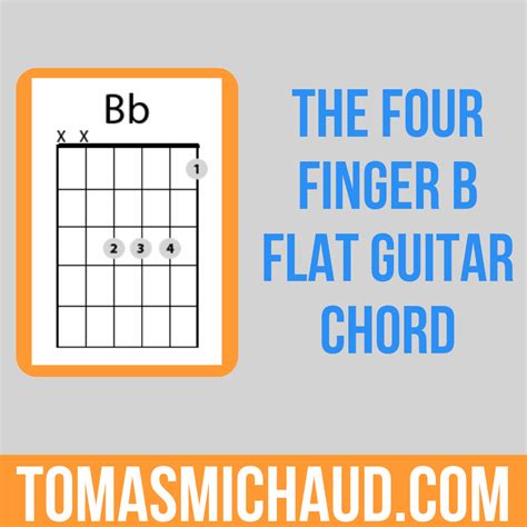 Play The B Flat Major Chord On Guitar