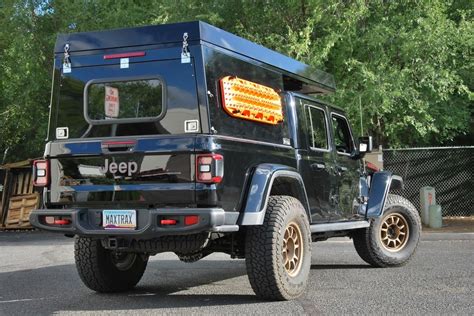 Check Out This Awesome Jeep Gladiator Overland Bed Camper