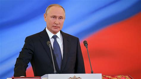 Vladimir Putin Is Sworn In as Russia’s President - The New York Times