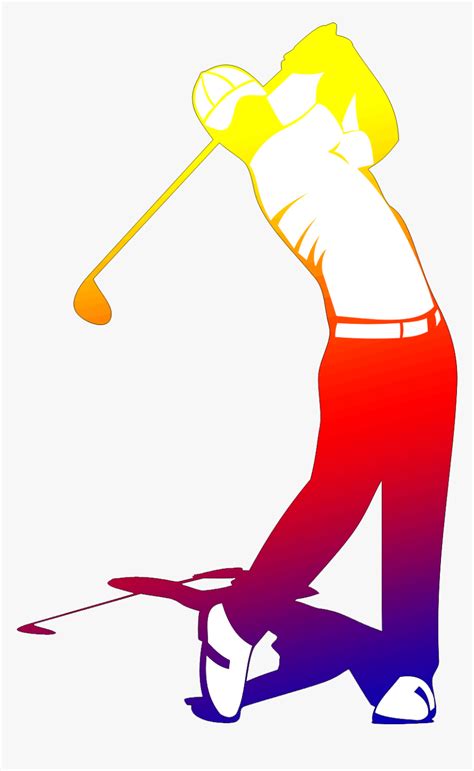 Golf Swing Clip Art, HD Png Download - kindpng