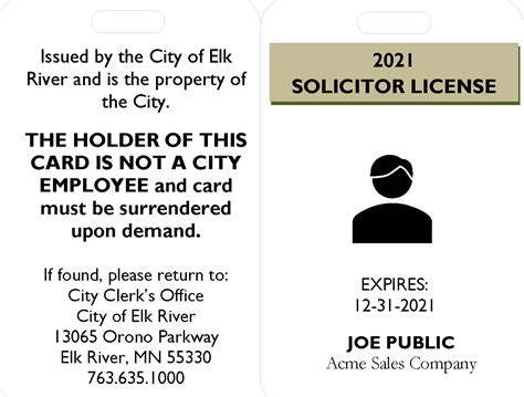 Peddlers, Solicitors, and Transient Merchants | Elk River, MN - Official Website