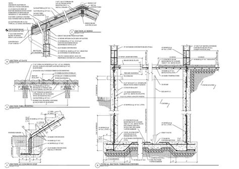 Section Drawings Including Details Examples | Detailed drawings, Architecture details, Section ...