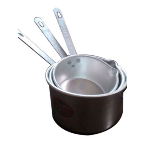 Metallic Silver Aluminium Saucepan Set at Rs 193/kilogram in New Delhi ...