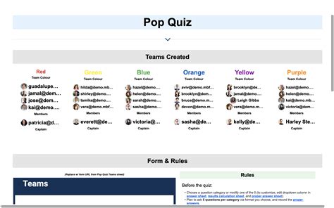 Pop Quiz Template | Smartsheet