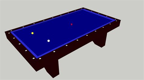 Carom Billiard Table | 3D Warehouse