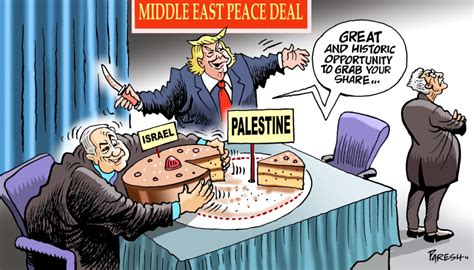 Middle East: Peace according to Trump - Cartooning for Peace