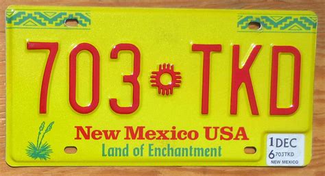 2016 New Mexico exc- | Automobile License Plate Store: Collectible License Plates for Less