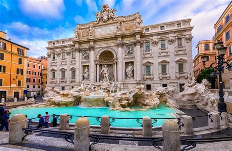 Why Rome is building a barrier in front of one of the Trevi Fountain | Trevi fountain, Rome ...