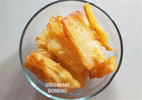 Resep Singkong Goreng oleh Anggi Lestiara - Cookpad