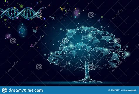 DNA Evolution Abstract Tree. Ecology Nature Gene Innovation Technology Business Concept Stock ...