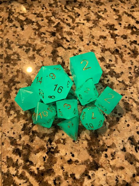 Custom DND Dice Set - Etsy