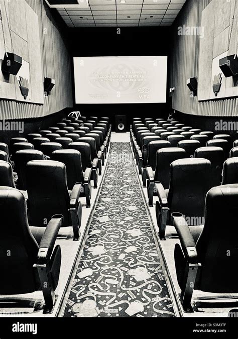 Empty movie theater during COVID-19. 2021 Stock Photo - Alamy