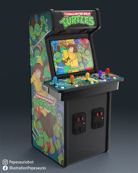 TMNT Arcade. Playable April. on Behance