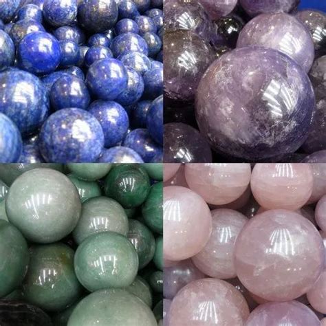 Gemstone Crystal Ball at Rs 1800/kg | Transparent Crystal Ball in Khambhat | ID: 24168358373