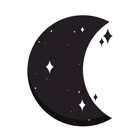 Night moon icon 4103414 Vector Art at Vecteezy