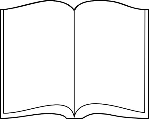 Hardcover Book Outline Clip art - Pictures Of Open Books png download - 600*482 - Free ...