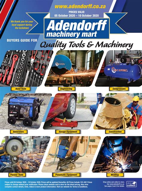 Adendorff Machinery Mart Catalogue - 2020/10/05 - 2020/10/10 | Rabato