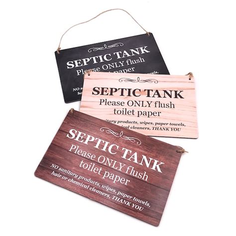 Septic Tank Sign - Etsy