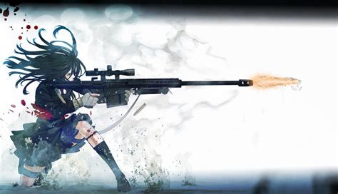 Anime Sniper Wallpaper - WallpaperSafari