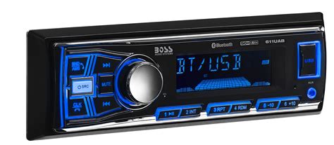 BOSS Car Stereo Receiver Audio Bluetooth Enabled Single Din USB AUX AM/FM Radio | eBay