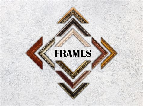 Wood Frames for Canvas, Wooden Frames for Wall Art, Frames for Pictures, Wood Frame, Frames for ...