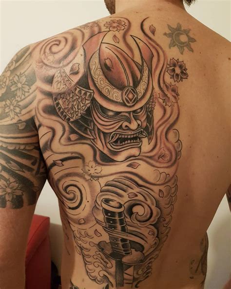 75+ Best Japanese Samurai Tattoo - Designs & Meanings (2019)