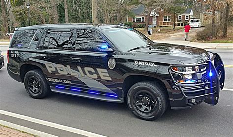 City Of Zebulon Police Department. New Chevrolet Tahoe PPV Slicktop with bottom running board ...