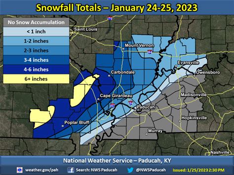 Summary of the January 24-25, 2023 snow event