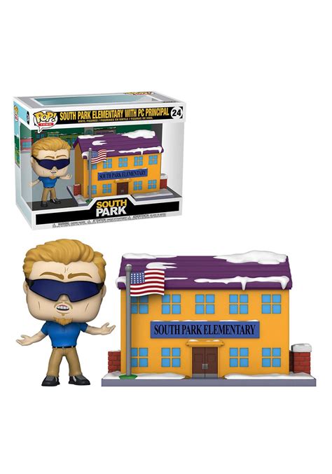 Funko POP TOWN: South Park - Elementary with PC Principal Figure