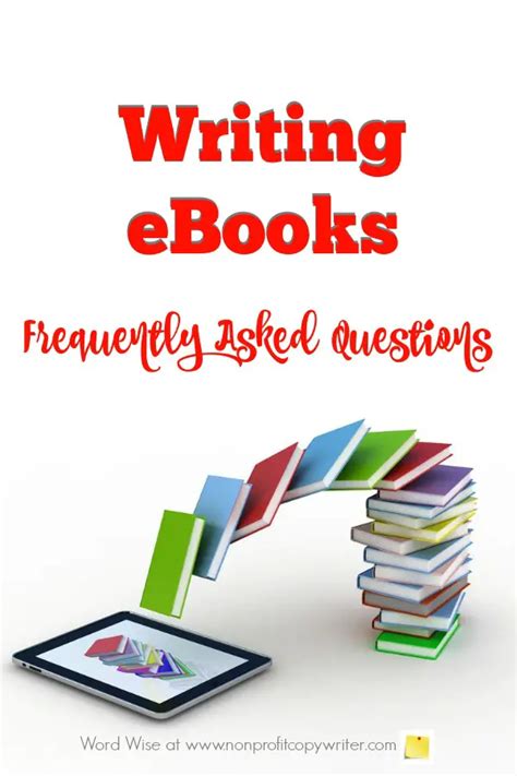 Writing eBooks: Frequently Asked Questions