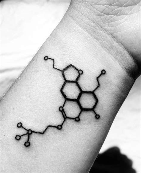 80 Chemistry Tattoos For Men - Physical Science Design Ideas