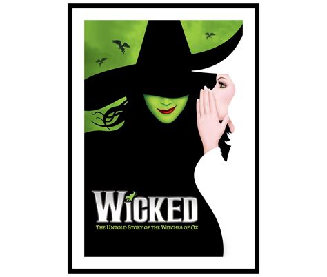 Wicked the Musical Movie Poster Print - Etsy