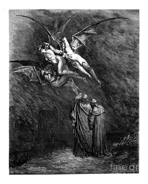 Dante Inferno by Dore t21 Photograph by Historic illustrations - Fine Art America