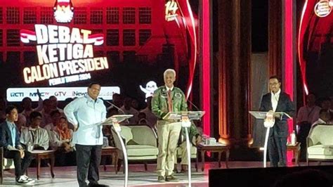 Anies-Prabowo Saling Serang di Debat Capres: Food Estate Jadi Sorotan, sang Menhan Sampai ...