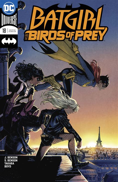 Birds Of Prey Comic Covers