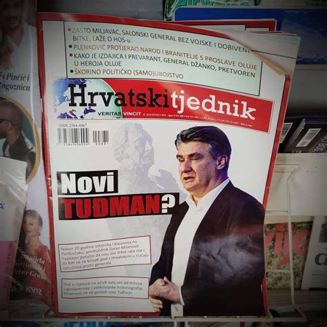 Hrvatski tjednik: Novi Tuđman? : r/croatia