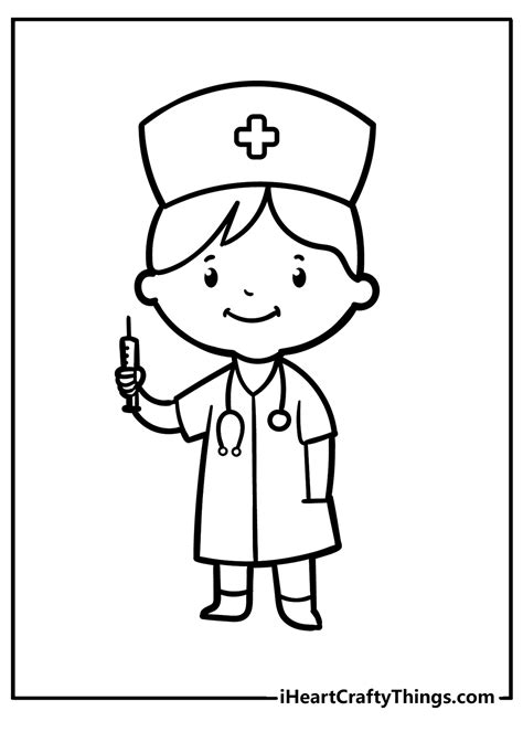 Coloring Pages Of Nurse Stations