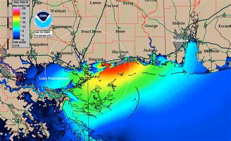 Hurricane Storm Surge Map